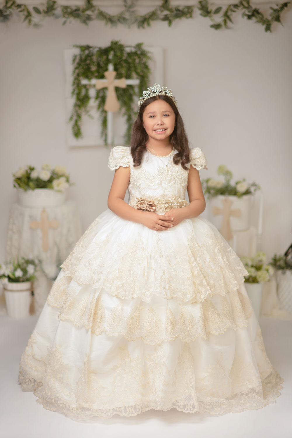 First Communion photoshoot ideas Baptism kids photos pictures Photographer Sacramento Roseville Rocklin Elk Grove Eldorado Hills Folsom Yuba city 