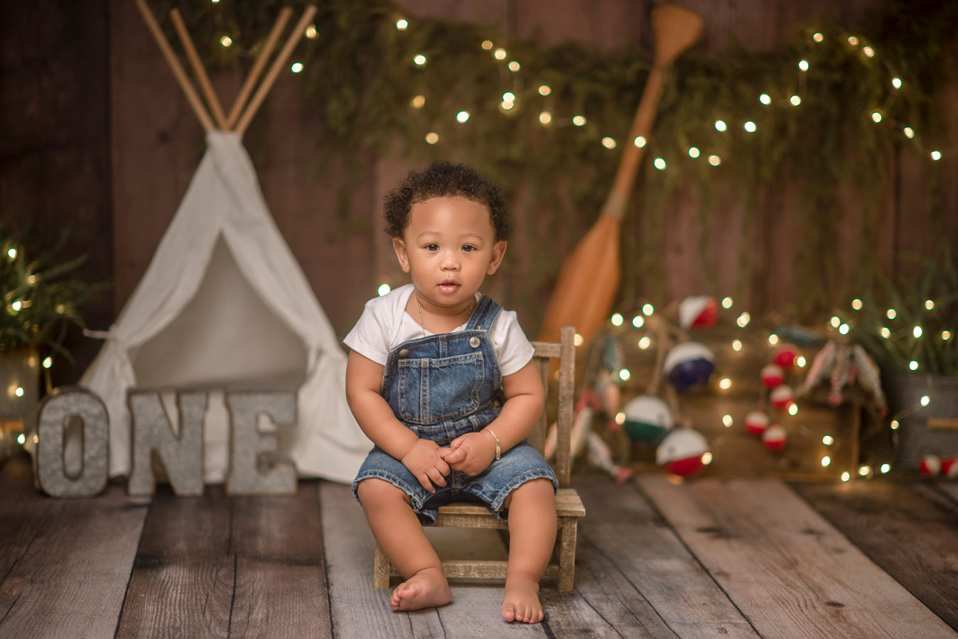 Gone fishing first birthday cake smash ofishally one boy cake smash ideas Roseville Rocklin Sacramento Folsom Elk Grove Eldorado hills cake smash photographer